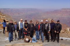 Gruppenbild am Grand Canyon