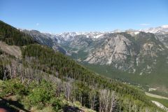 Fahrt um den Beartooth Pass