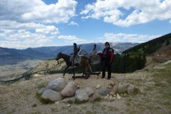 Fahrt um den Beartooth Pass