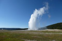 Old Faithful im Yellowstone Nationalpark