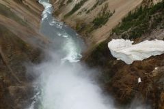 Yellowstone River bei den Lower Falls