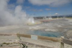 Geysirbecken im Yellowstone