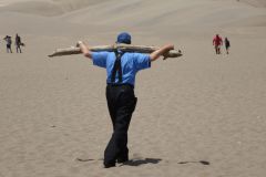 Richtung Great Sand Dunes