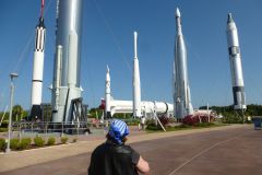 Raketen am Kennedy Space Center