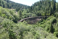 Eisenbahnbrücke in Black Forest