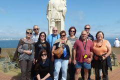 Statue am Cabrillo Nationalmonument