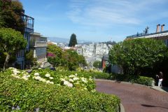 Fahrt über die Lombard Street