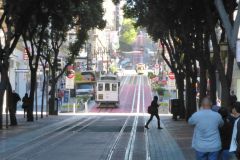 Cable Car in der Powell Street