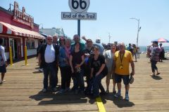 Pear Santa Monica in LA mit dem Ende der Route 66