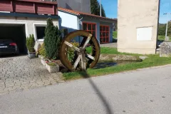 Mühlrad in Unterbürg