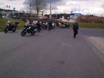 Saisoneröffnung mit Motorradweihe in Bettbrunn