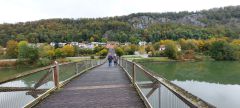 Holzbrücke bei Essing